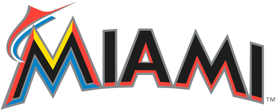 Miami Marlins 2012-2018 Wordmark Logo fabric transfer